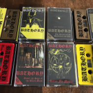 BATHORY Satan my Master TAPE [MC]
